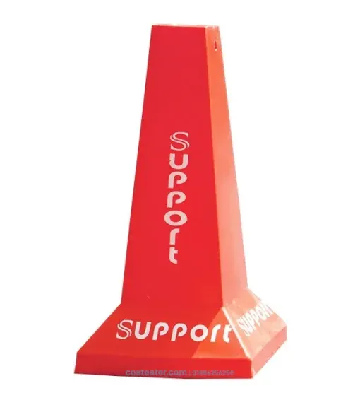 Support Road Cone -Big (Red)