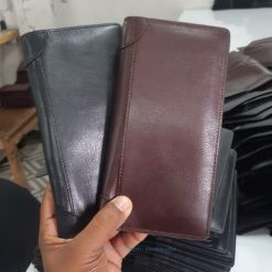 Genuine Leather Long Wallet with Custom Branding