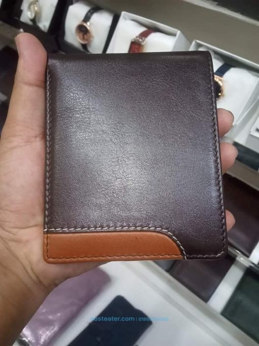 Genuine Leather Designed Wallet with Custom Branding