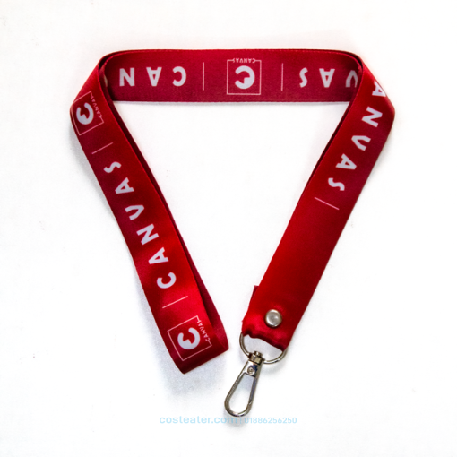 Customised ID Card Lanyard Color Print with ID Card Badge Holder Neck Strap for Exhibition, Ribbon Print for Office Employee – 1inch Thickness