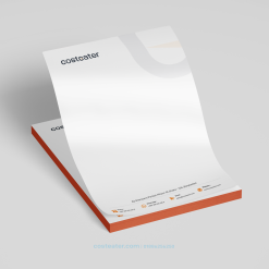 Custom Design Letterhead Pad for Your Businesses