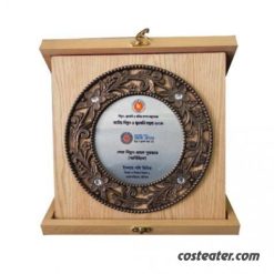 Wooden VIP Crest with box