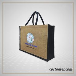 Custom Logo Print Jute Bag