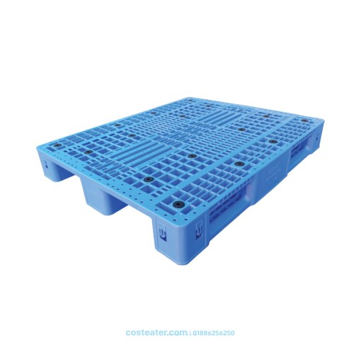 Gazi Double Industrial Plastic Pallet (Perforated)