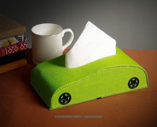 Jute Facial Tissue Box