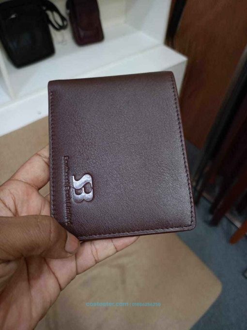 Genuine Leather Regular Wallet with Custom Branding