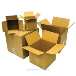 Cardboard Brown Corrugated Paper Packaging Boxes, For Ecommerce, Pharmaceutical,Office etc