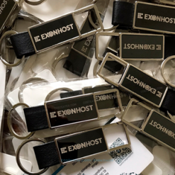 Customised Branded Metal Keyring for business promotion