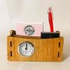 Wooden Desk Organizer – Pen Holder