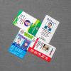 Enterprise Employee Identity Set: ID Card, Lanyard Printed Ribbon, Metal Cover