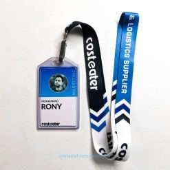 Startup Employee Identity Set: ID Card, Lanyard Printed Ribbon, Plastic Cover