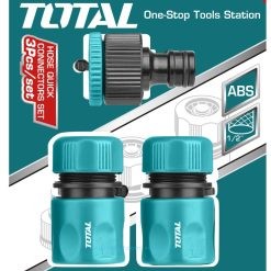 TOTAL HOSE QUICK CONNECTORS SET 1/2″ 3PCS (THWS030301)