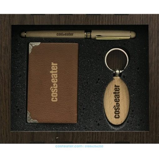 Corporate Combo Gift Package (Card Holder, Pen, Keyring)