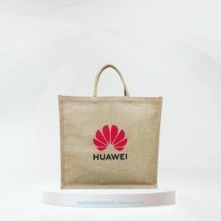 Custom Logo Print Jute Bag