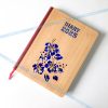 Wooden Cover Diary – 100 Pages with 2-Dates-Per-Page Design for Efficient Planning