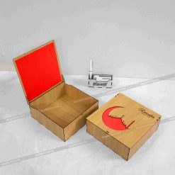 Engraved Wooden Ramadan Gift Box – Unique Corporate Gift for Eid Celebrations