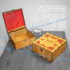 Premium Ramadan Wooden Gift Box with Silver Acrylic – Perfect Eid Gift
