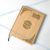 Wooden Cover Diary – 200 Pages with Date-per-Page Design for Organized Planning
