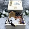 Handcrafted Ramadan Gift Box with Perfume Attar, Tasbih, Dates & More