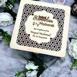 Elegant Ramadan Gift Box – Includes Attar, Tupi, Tasbih & Dry Fruits